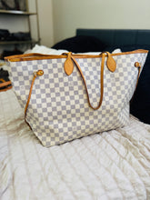 Load image into Gallery viewer, Damier azur neverfull GM