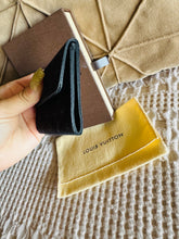Load image into Gallery viewer, Black satin card case