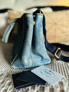 Denim Prada canapa