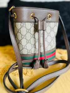 Gucci ophidia mini bucket bag