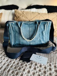 Denim Prada canapa