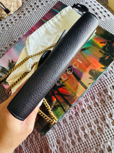 Load image into Gallery viewer, Black GG WOC with box and dust bag
