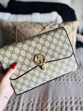 Load image into Gallery viewer, Gucci GG web shoulder bag
