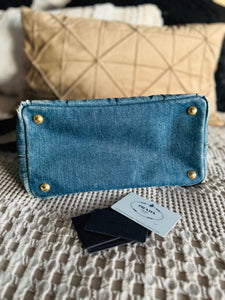 Denim Prada canapa